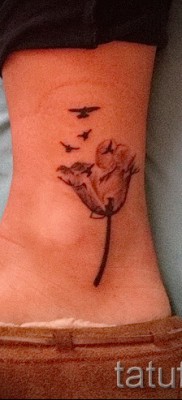 tulipán tetoválás