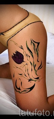 tulipán tetoválás