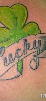 fotó a tetoválásról a szerencsére 2017.12.19 -től №028 - a szerencse tetoválása -