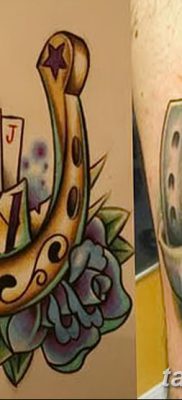 fotó a tetoválásról a szerencsére 2017.12.19 -től №029 - a szerencse tetoválása -