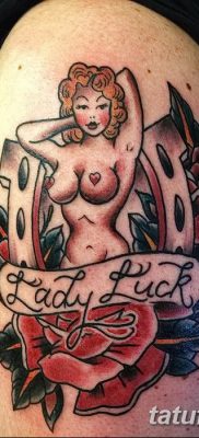 fotó a tetoválásról a szerencsére 2017.12.19 -től №032 - a szerencse tetoválása -