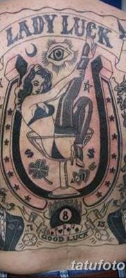 fotó a tetoválásról a szerencsére 2017.12.19 -től №033 - a szerencse tetoválása -