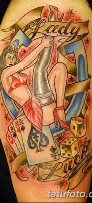 fotó a tetoválásról a szerencsére 2017.12.19 -től №034 - a szerencse tetoválása -