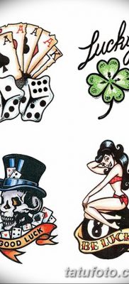 fotó a tetoválásról a szerencsére 2017.12.19 -től №058 - tetoválás a szerencseért -