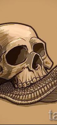 csiga tetoválás fotó - egy példa a tetoválásra a tetoválás jelentését bemutató cikkhez - tatufoto.ru - 69