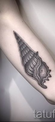 csigatetoválás fotó - egy példa a tetoválásra a tetoválás jelentését bemutató cikkhez - tatufoto.ru - 68