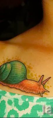 csigatetoválás fotó - egy példa a tetoválásra a tetoválás jelentését bemutató cikkhez - tatufoto.ru - 52