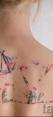 csigatetoválás fotó - egy példa a tetoválásra a tetoválás jelentését bemutató cikkhez - tatufoto.ru - 37