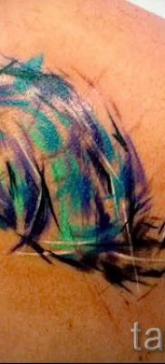 csigatetoválás fotó - példa a tetoválásra a tetoválás jelentését bemutató cikkhez - tatufoto.ru - 13