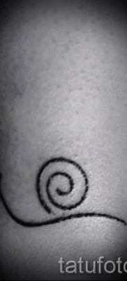 csigatetoválás fotó - egy példa a tetoválásra a tetoválás jelentését bemutató cikkhez - tatufoto.ru - 8