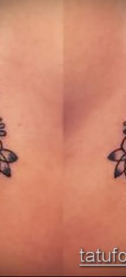 fotó tetoválásról Unalome (jelentése) - példa rajz - 046