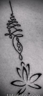 044. fotó tetoválásról Unalome (jelentése)