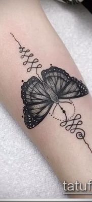 fotó tetoválásról Unalome (jelentése) - példa rajz - 023