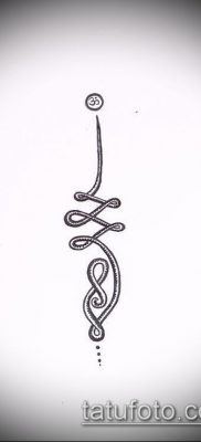 019. fotó tetoválásról Unalome (jelentése)