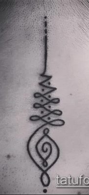 012. fotó tetoválásról Unalome (jelentése)