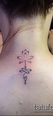 fotó tetoválásról Unalome (jelentése) - példa rajz - 005