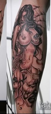 Fotó egy Chicano tetoválásról - 05062017 - példa - 116 Tetoválás Chicano stílusban