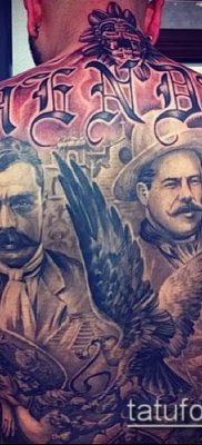 Fotó a tetoválásról Chicano stílusban - 05062017 - példa - 124 Tetoválás Chicano stílusban