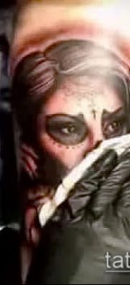 Fotó egy Chicano stílusú tetoválásról - 05062017 - példa - 133 Tetoválás Chicano stílusában