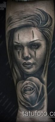 Fotó a tetoválásról Chicano stílusban - 05062017 - példa - 134 Tetoválás Chicano stílusban