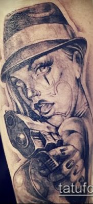 Fotó a tetoválásról Chicano stílusban - 05062017 - példa - 146 Tetoválás Chicano stílusban