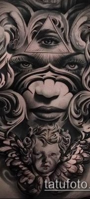 Fotó a tetoválásról Chicano stílusban - 05062017 - példa - 001 Tetoválás Chicano stílusban