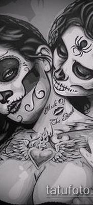 Fotó a tetoválásról Chicano stílusban - 05062017 - példa - 013 Tetoválás Chicano stílusban