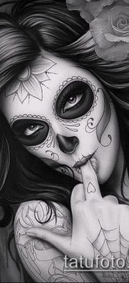 Fotó a tetoválásról Chicano stílusban - 05062017 - példa - 014 Tetoválás Chicano stílusban