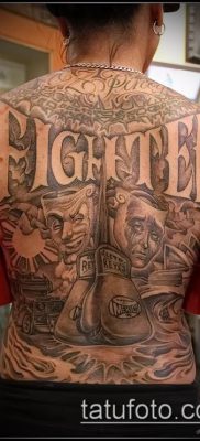 Fotó egy Chicano tetoválásról - 05062017 - példa - 030 Tetoválás Chicano stílusban