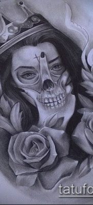 Fotó a tetoválásról Chicano stílusban - 05062017 - példa - 039 Tetoválás Chicano stílusban