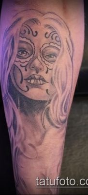 Fotó a tetoválásról Chicano stílusban - 05062017 - példa - 054 Tetoválás Chicano stílusban