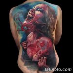 снимка на рисунка на вампирска татуировка 19.11.2018 №084 - фото татуировка вампир -