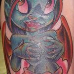 снимка на рисунка на вампирска татуировка 19.11.2018 №068 - фото татуировка вампир -