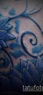 fénykép egy búzavirág tetoválásról (érték) - példa rajz - 011