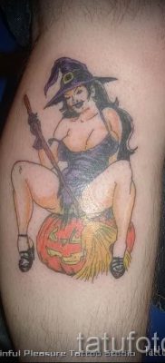 fotó egy boszorkány tetoválásról egy cikkhez a boszorkány tetoválás jelentéséről - tatufoto.ru - 38