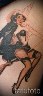 fotó egy boszorkány tetoválásról egy cikkhez a boszorkány tetoválás jelentéséről - tatufoto.ru - 37