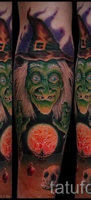 fotó egy boszorkány tetoválásról egy cikkhez a boszorkány tetoválás jelentéséről - tatufoto.ru - 26