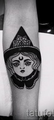 fotó egy boszorkány tetoválásról egy cikkhez a boszorkány tetoválás jelentéséről - tatufoto.ru - 22