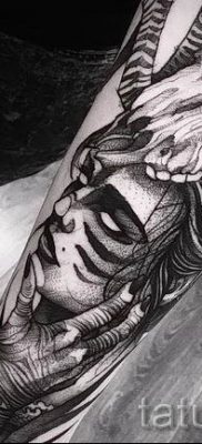 fotó egy boszorkány tetoválásról egy cikkhez a boszorkány tetoválás jelentéséről - tatufoto.ru - 17