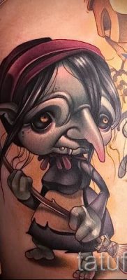 fotó egy boszorkány tetoválásról egy cikkhez a boszorkány tetoválás jelentéséről - tatufoto.ru - 15