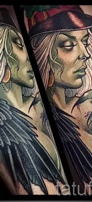 fotó egy boszorkány tetoválásról egy cikkhez a boszorkány tetoválás jelentéséről - tatufoto.ru - 9