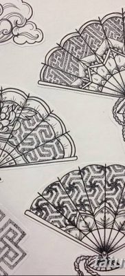 fotó a ventilátor tetováló ventilátorról 2018.06.05. №031 - tetoválóventilátor legyezve -