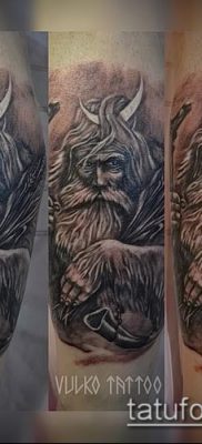 Veles tetoválásfotó (érték) - példa egy érdekes tetoválási rajzra - 037