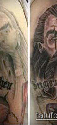 Veles tetováló fotó (érték) - példa egy érdekes tetoválási rajzra - 034