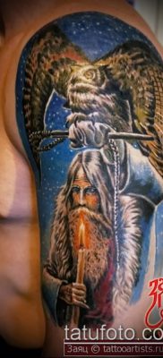 Veles tetoválásfotó (érték) - példa egy érdekes tetoválási rajzra - 032