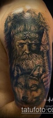 Veles tetováló fotó (érték) - példa egy érdekes tetoválási rajzra - 028