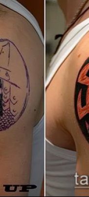 Veles tetováló fotó (érték) - példa egy érdekes tetoválási rajzra - 027
