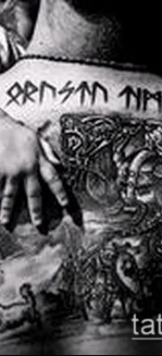 Veles tetoválásfotó (érték) - példa egy érdekes tetoválási rajzra - 024