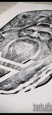 Veles tetováló fotó (érték) - egy példa egy érdekes tetoválási rajzra - 021