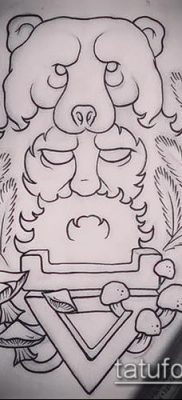 Veles tetoválásfotó (érték) - példa egy érdekes tetoválási rajzra - 019